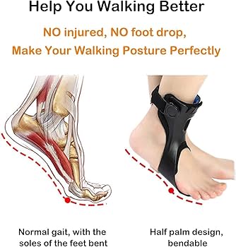 足サポート 歩行用 装具 Elevate Drop Foot Brace 左右 足サポート 歩行用 装具 Elevate Drop Foot Brace 左右